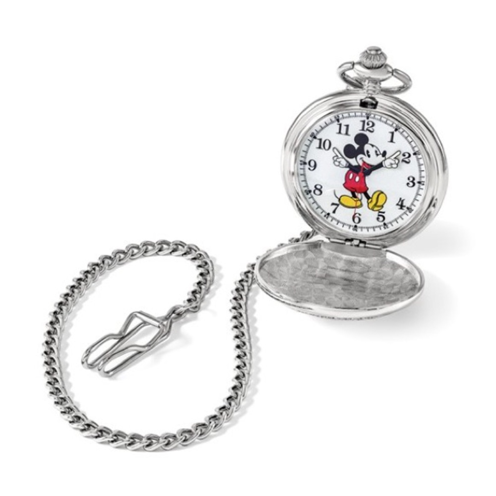 Disney Mickey Mouse Antiqued Pocket Watch - Picture 7 of 7